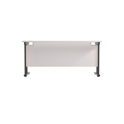 Twin Upright Rectangular Desk: 600mm Deep (FSC)