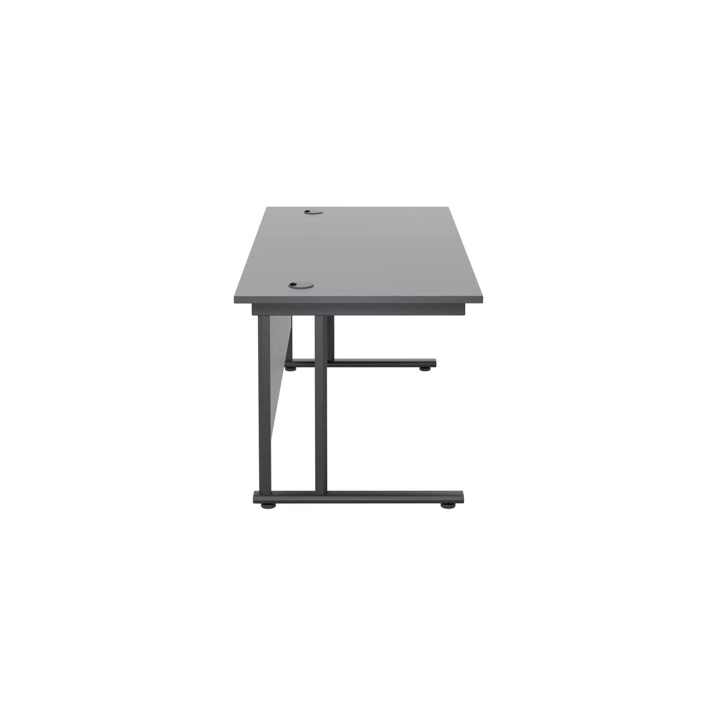 Twin Upright Rectangular Desk: 800mm Deep (FSC)