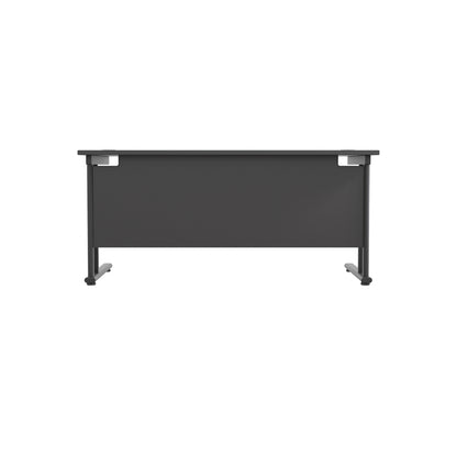 Twin Upright Rectangular Desk: 800mm Deep (FSC)