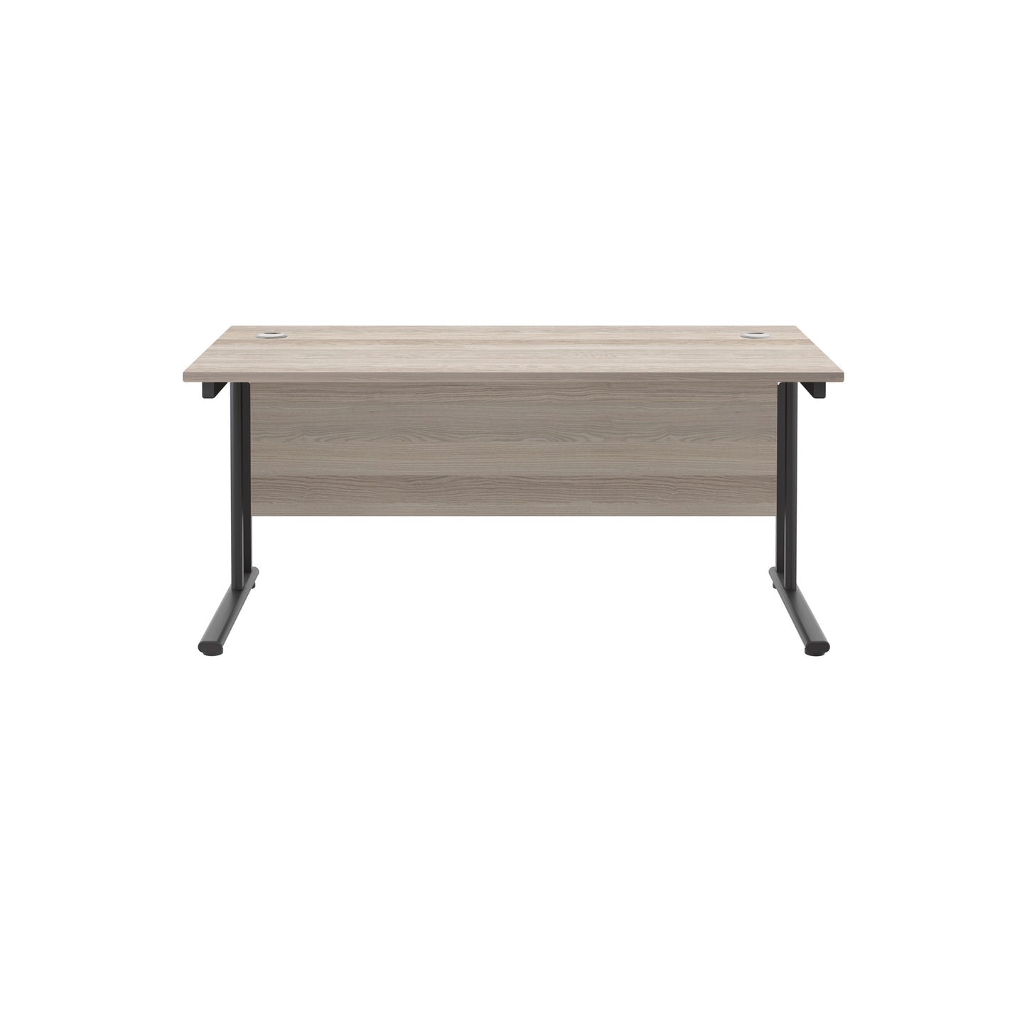 Twin Upright Rectangular Desk: 800mm Deep (FSC)