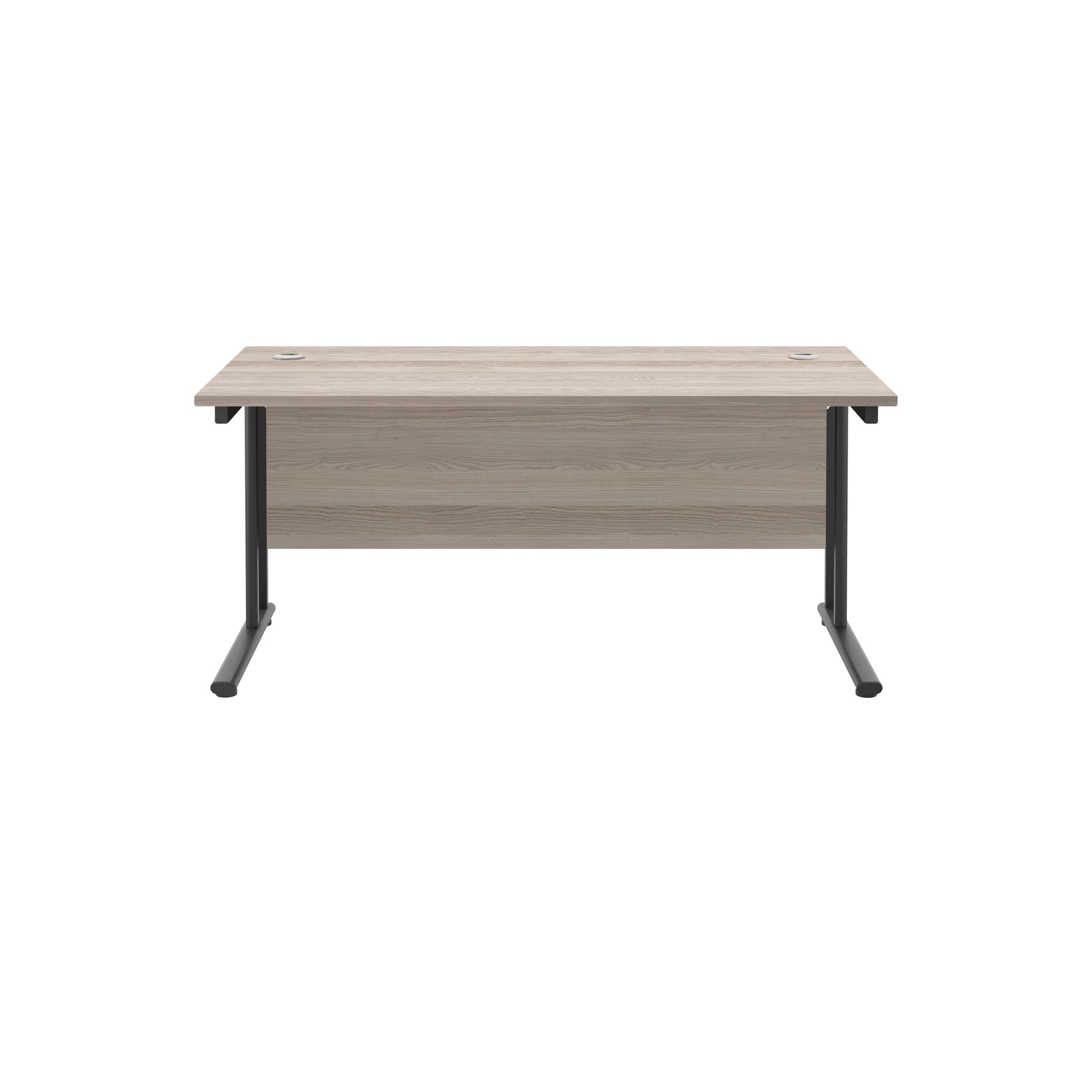 Twin Upright Rectangular Desk: 800mm Deep (FSC)