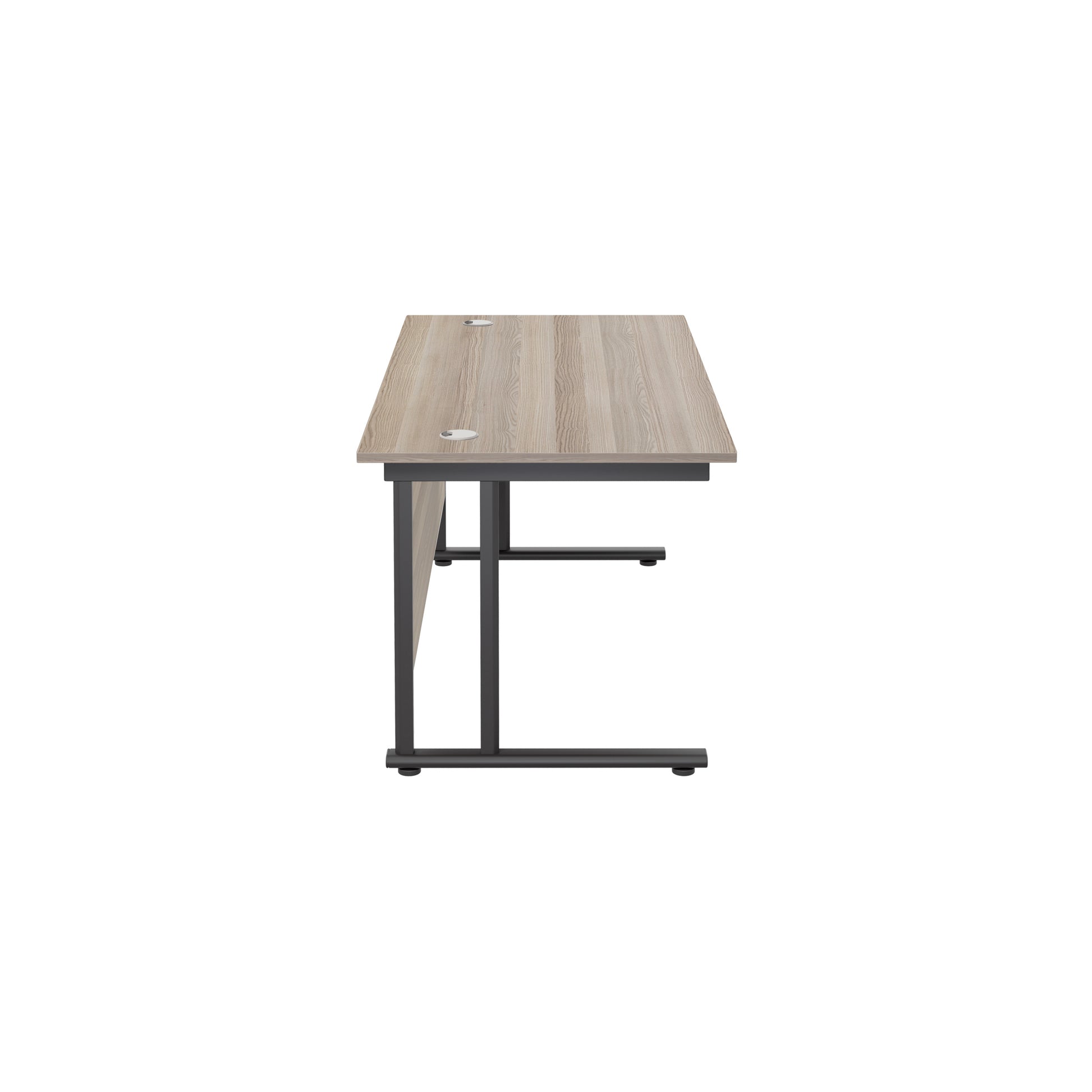 Twin Upright Rectangular Desk: 800mm Deep (FSC)