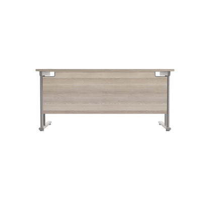 Twin Upright Rectangular Desk: 800mm Deep (FSC)