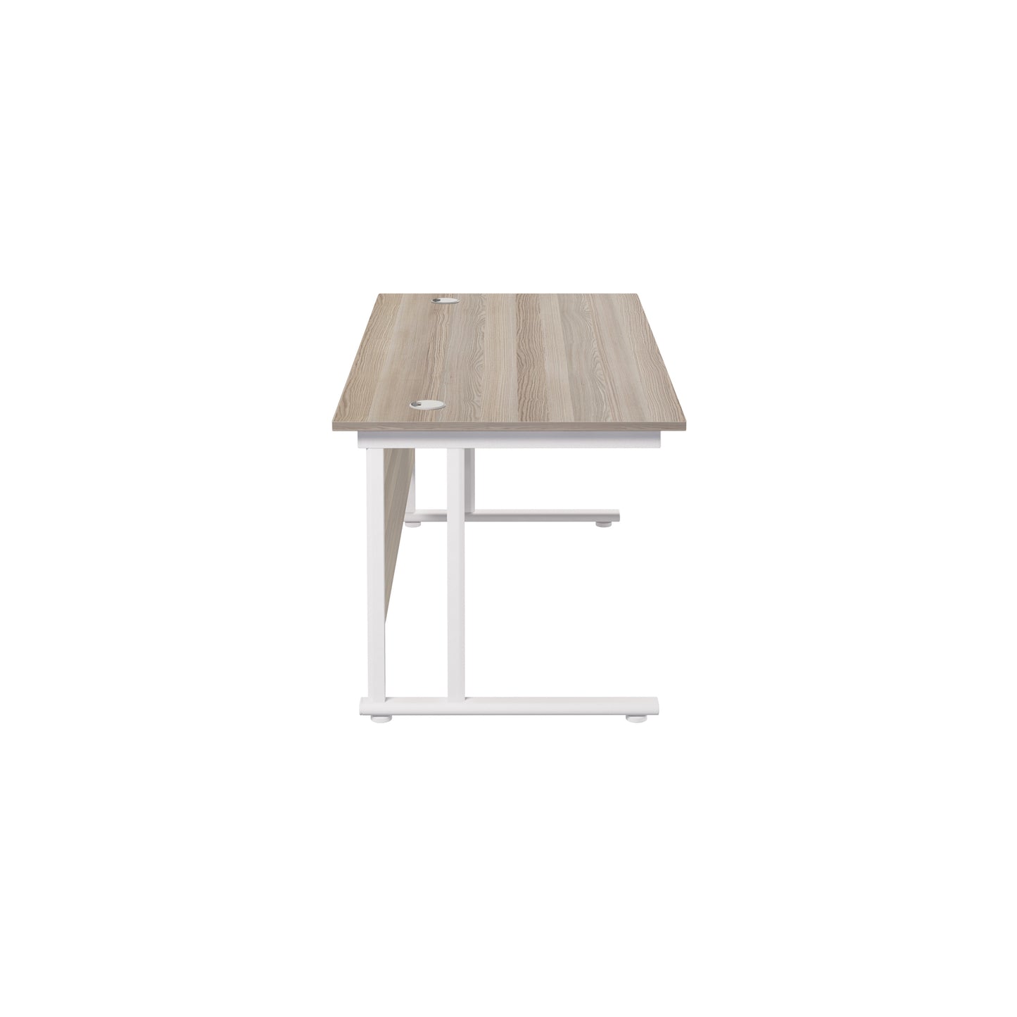 Twin Upright Rectangular Desk: 800mm Deep (FSC)