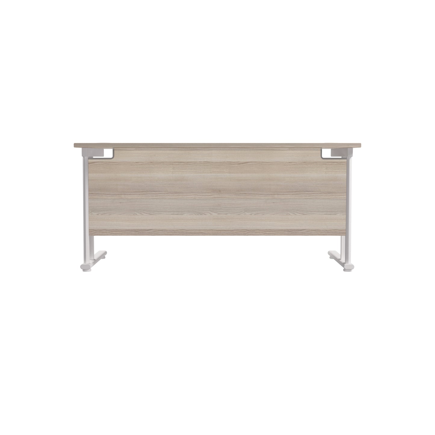 Twin Upright Rectangular Desk: 800mm Deep (FSC)