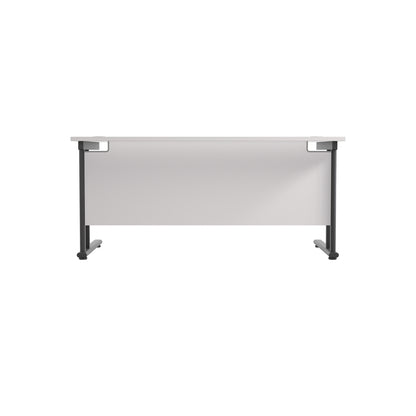 Twin Upright Rectangular Desk: 800mm Deep (FSC)