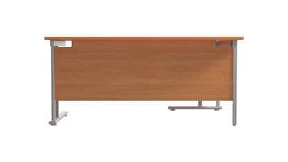 Twin Upright Left Hand Radial Desk (FSC)