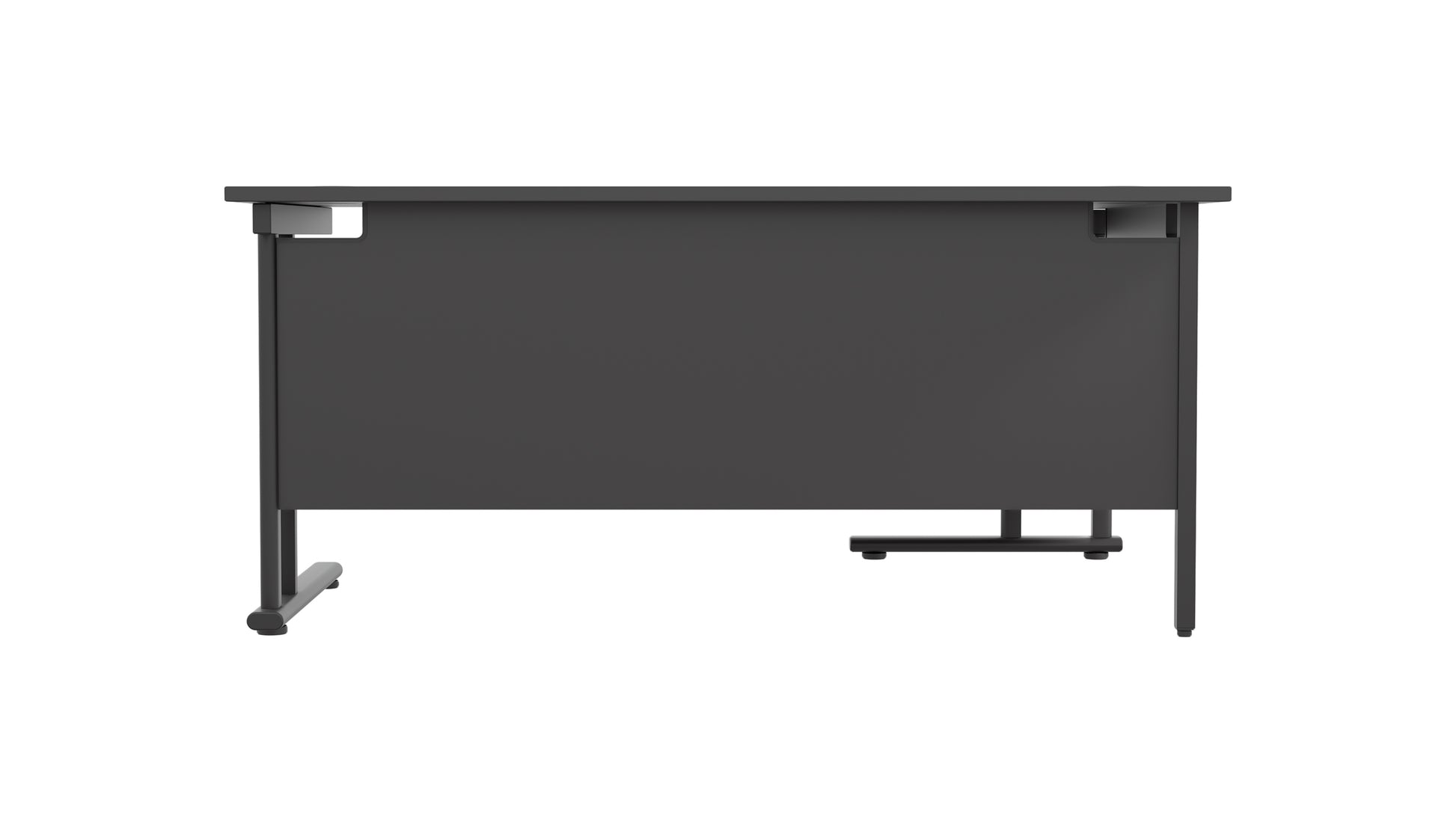 Twin Upright Left Hand Radial Desk (FSC)
