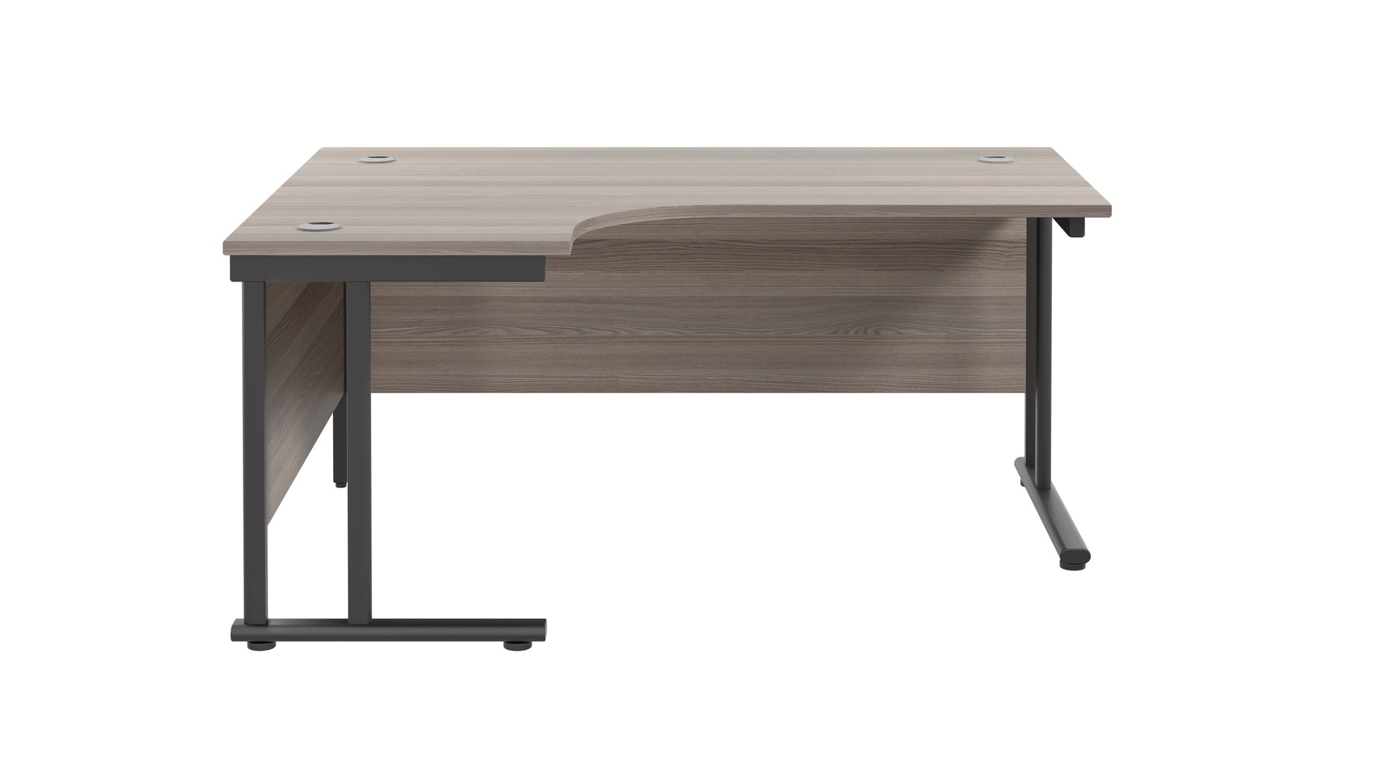 Twin Upright Left Hand Radial Desk (FSC)