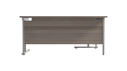 Twin Upright Left Hand Radial Desk (FSC)