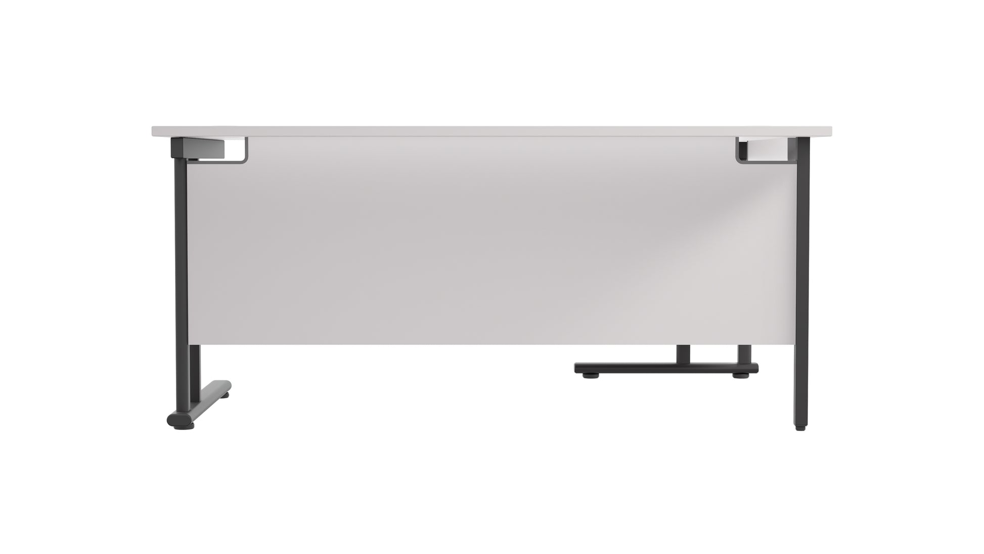 Twin Upright Left Hand Radial Desk (FSC)