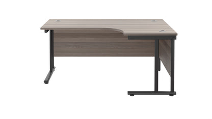 Twin Upright Right Hand Radial Desk (FSC)