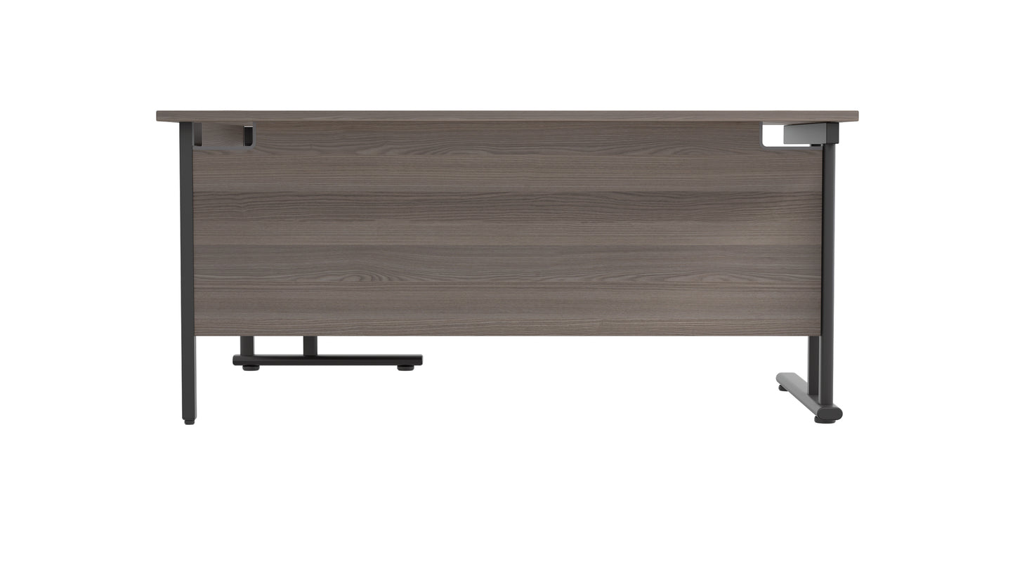 Twin Upright Right Hand Radial Desk (FSC)