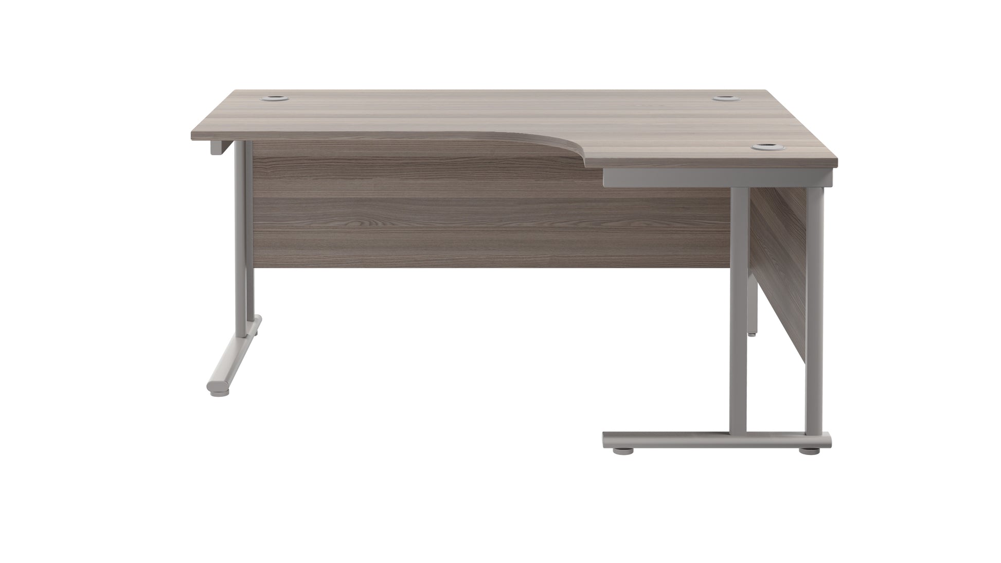 Twin Upright Right Hand Radial Desk (FSC)