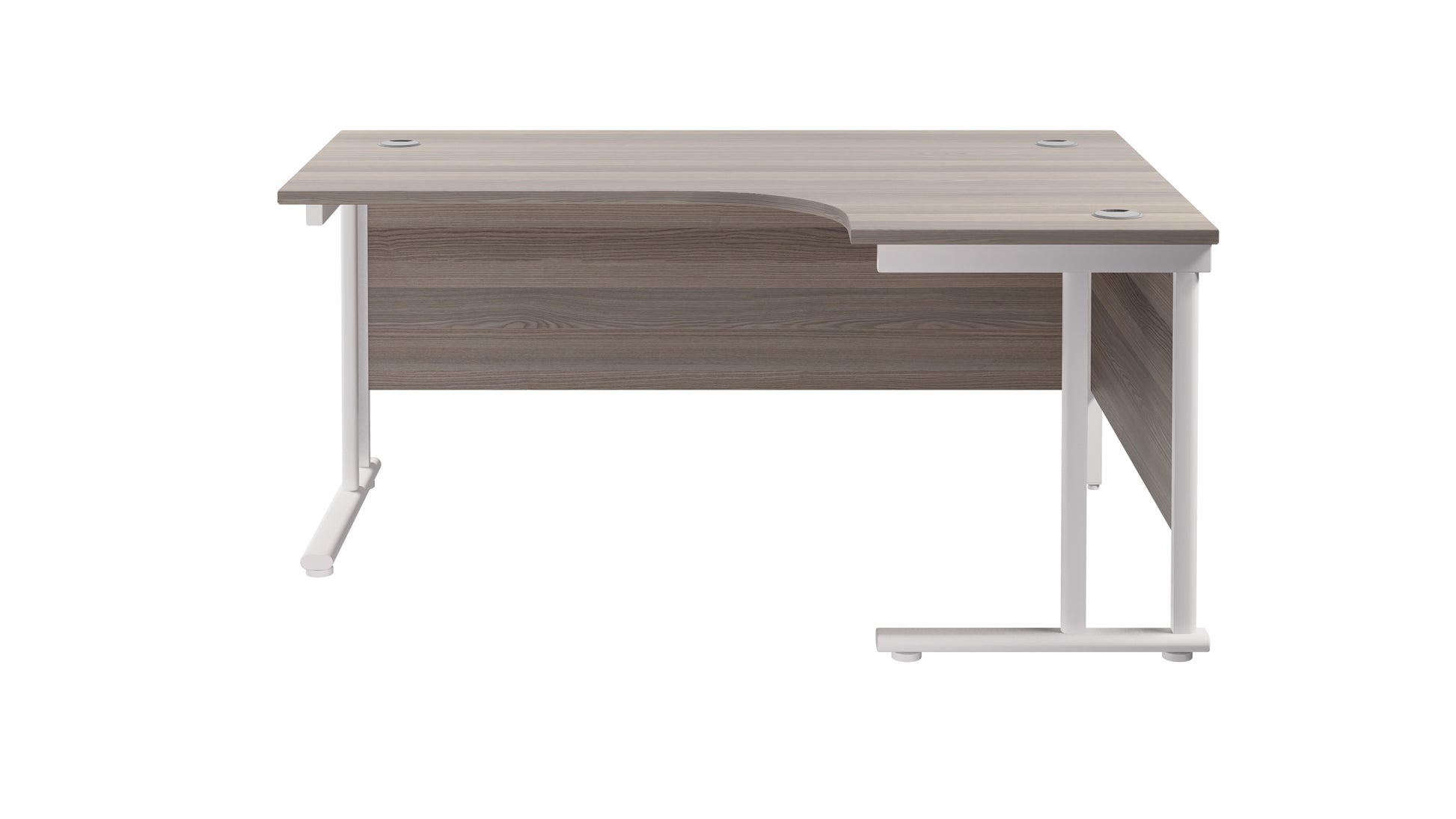 Twin Upright Right Hand Radial Desk (FSC)