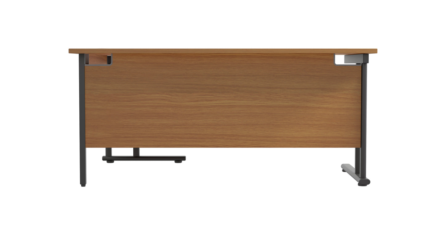 Twin Upright Right Hand Radial Desk (FSC)