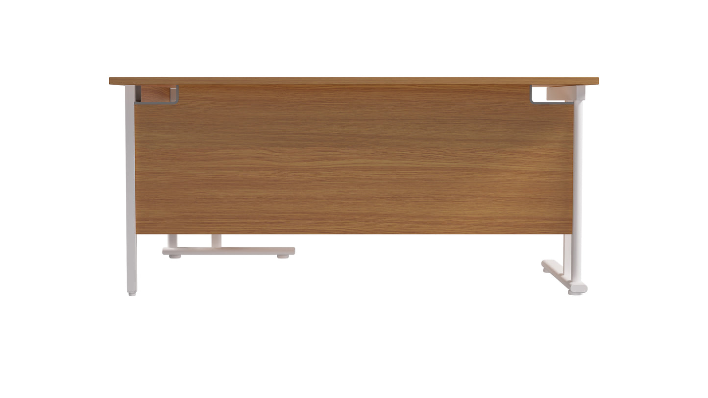 Twin Upright Right Hand Radial Desk (FSC)