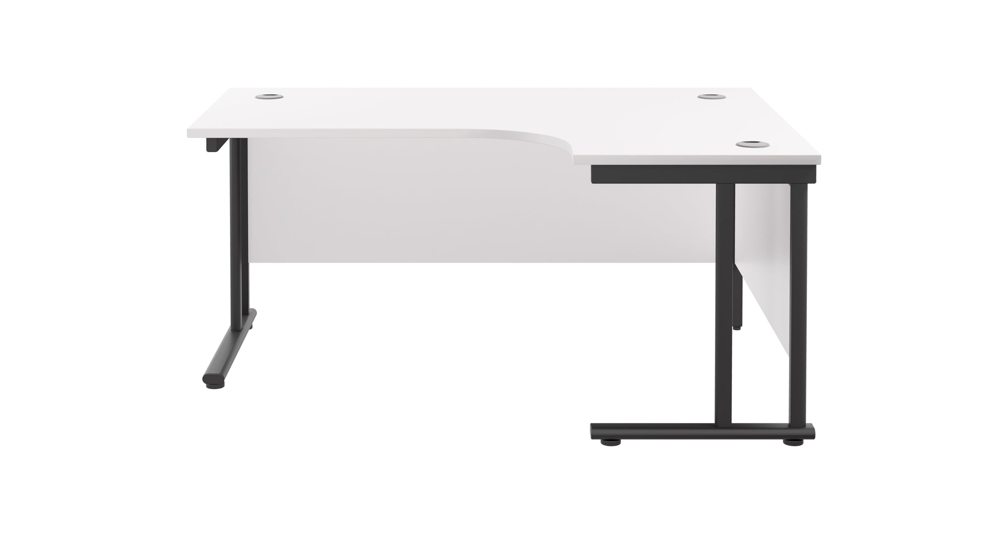Twin Upright Right Hand Radial Desk (FSC)