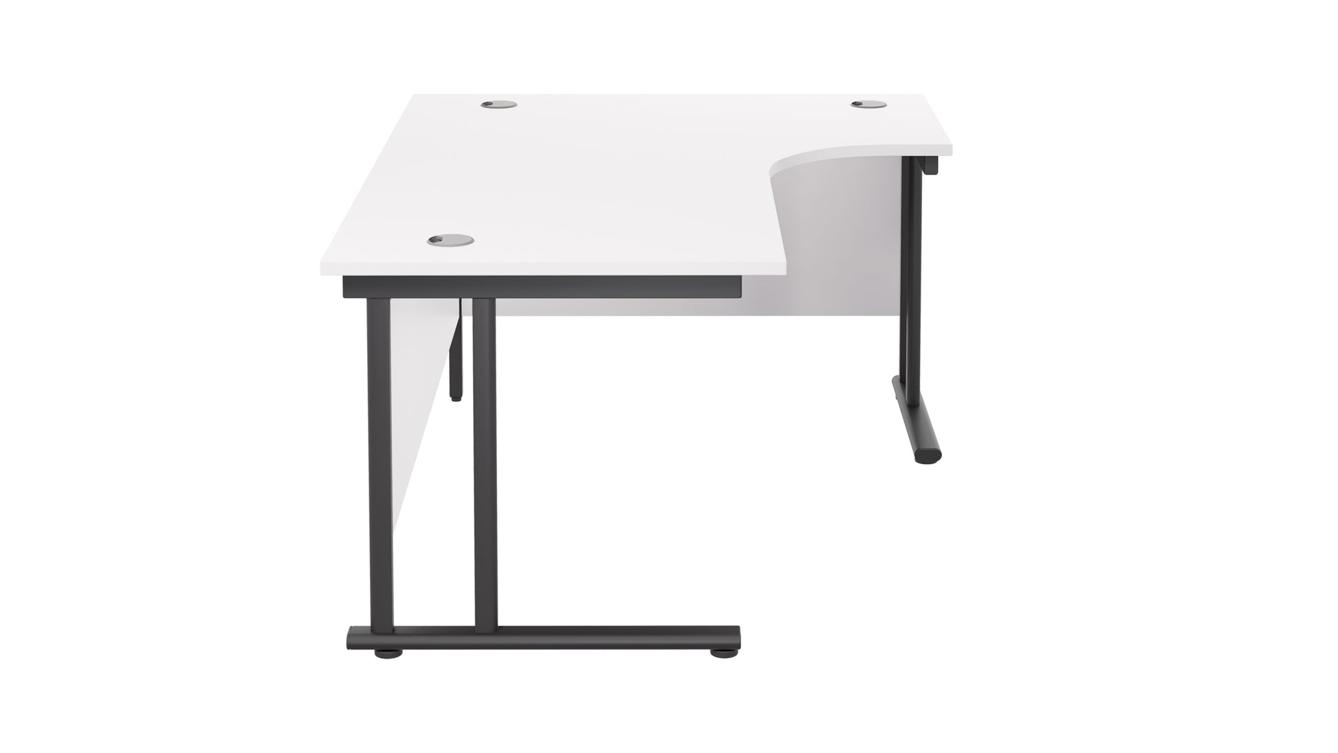 Twin Upright Right Hand Radial Desk (FSC)