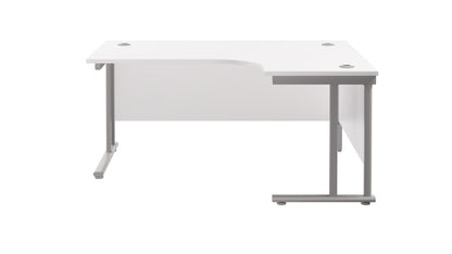 Twin Upright Right Hand Radial Desk (FSC)