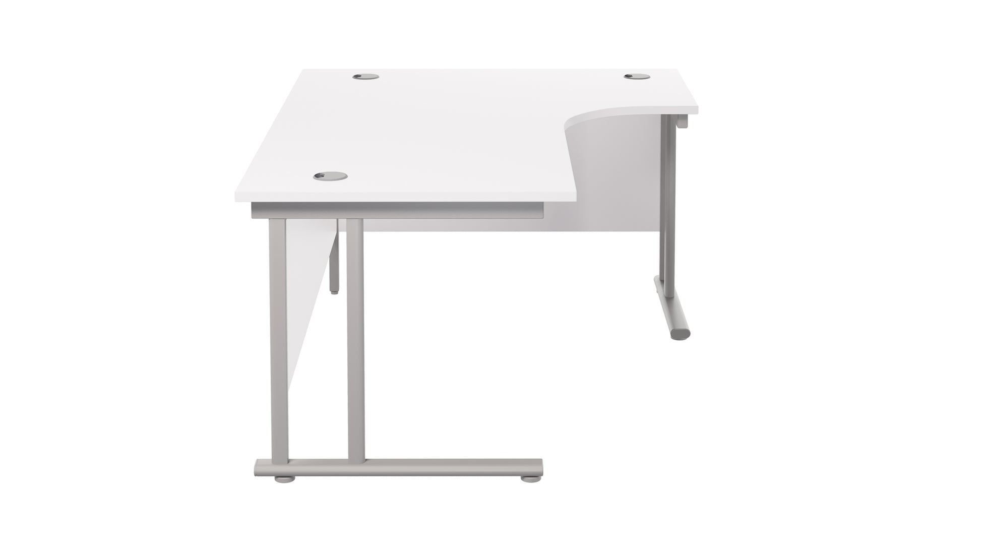 Twin Upright Right Hand Radial Desk (FSC)