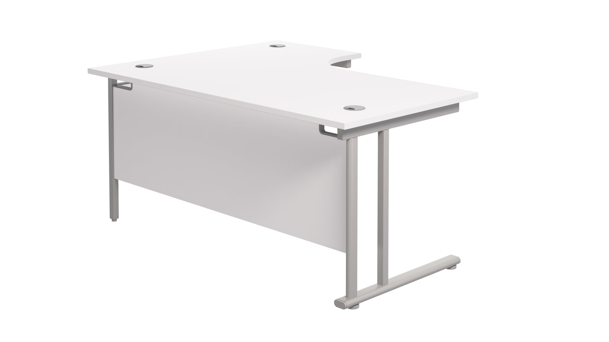 Twin Upright Right Hand Radial Desk (FSC)