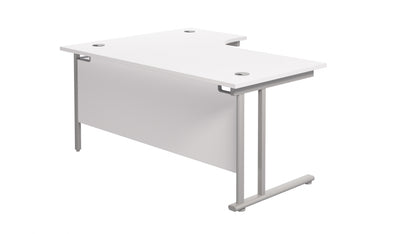 Twin Upright Right Hand Radial Desk (FSC)