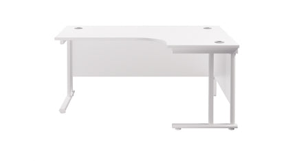 Twin Upright Right Hand Radial Desk (FSC)