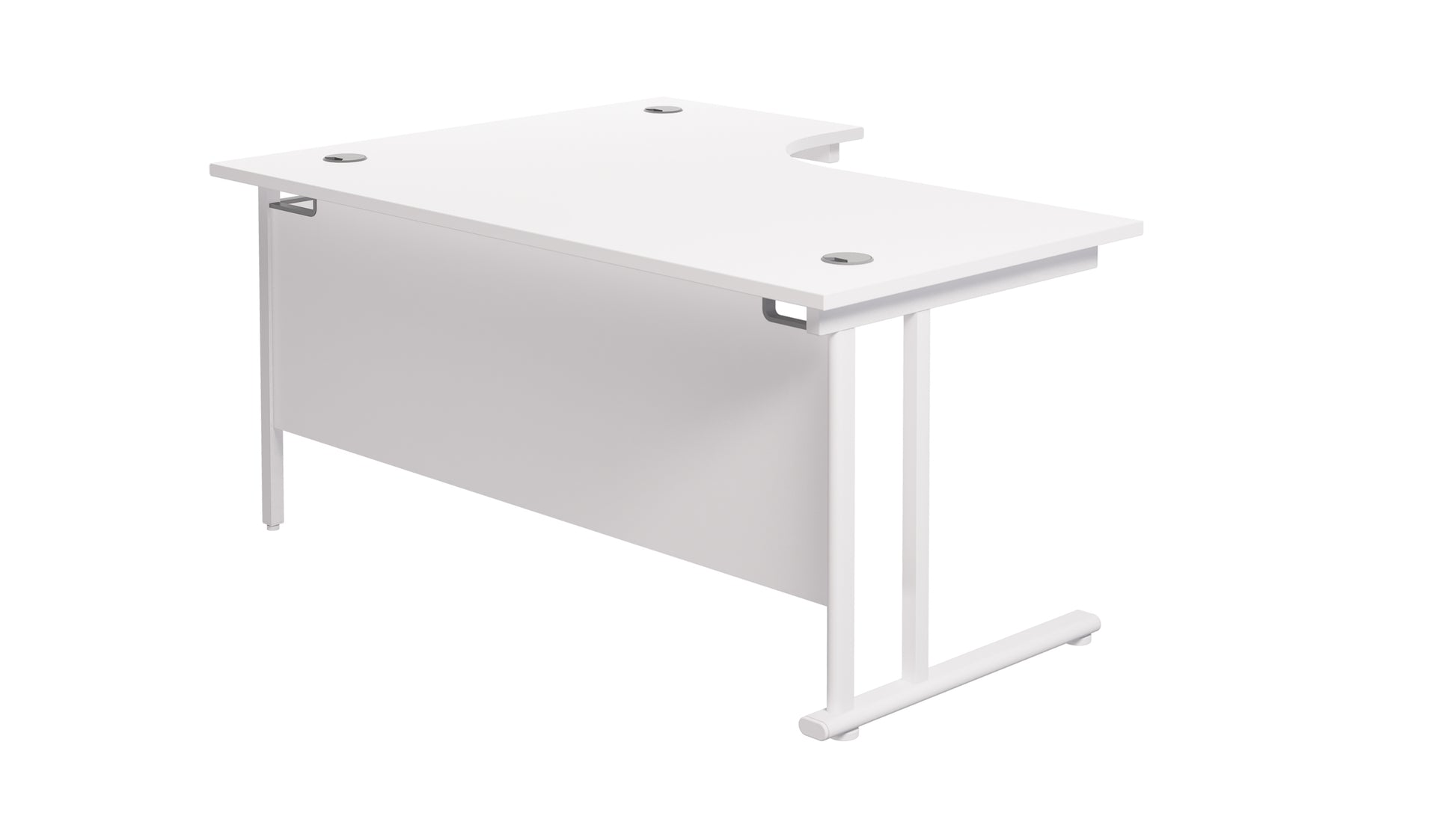Twin Upright Right Hand Radial Desk (FSC)