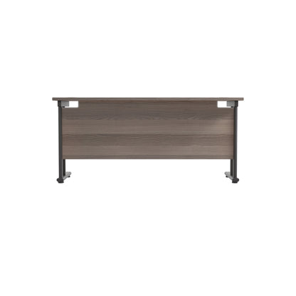Twin Upright Rectangular Desk: 600mm Deep (FSC)
