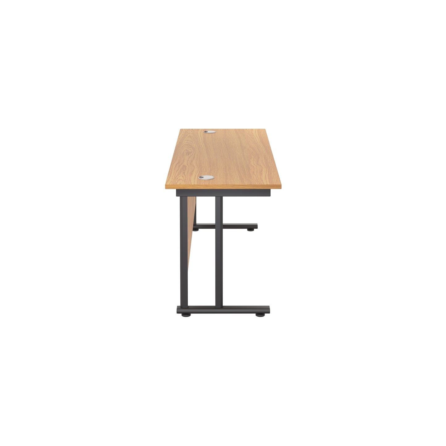 Twin Upright Rectangular Desk: 600mm Deep (FSC)