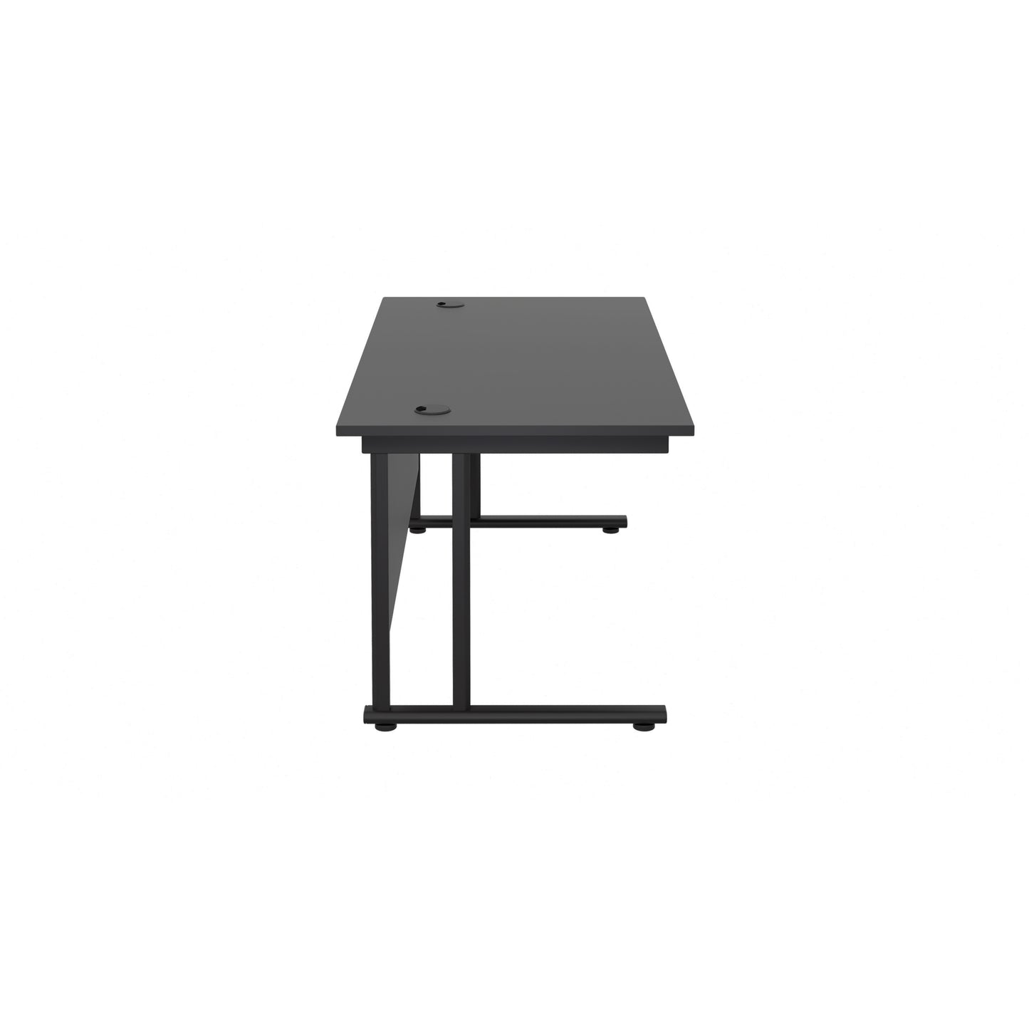 Twin Upright Rectangular Desk: 800mm Deep (FSC)