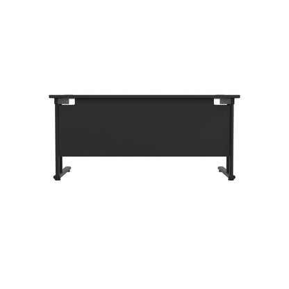 Twin Upright Rectangular Desk: 800mm Deep (FSC)