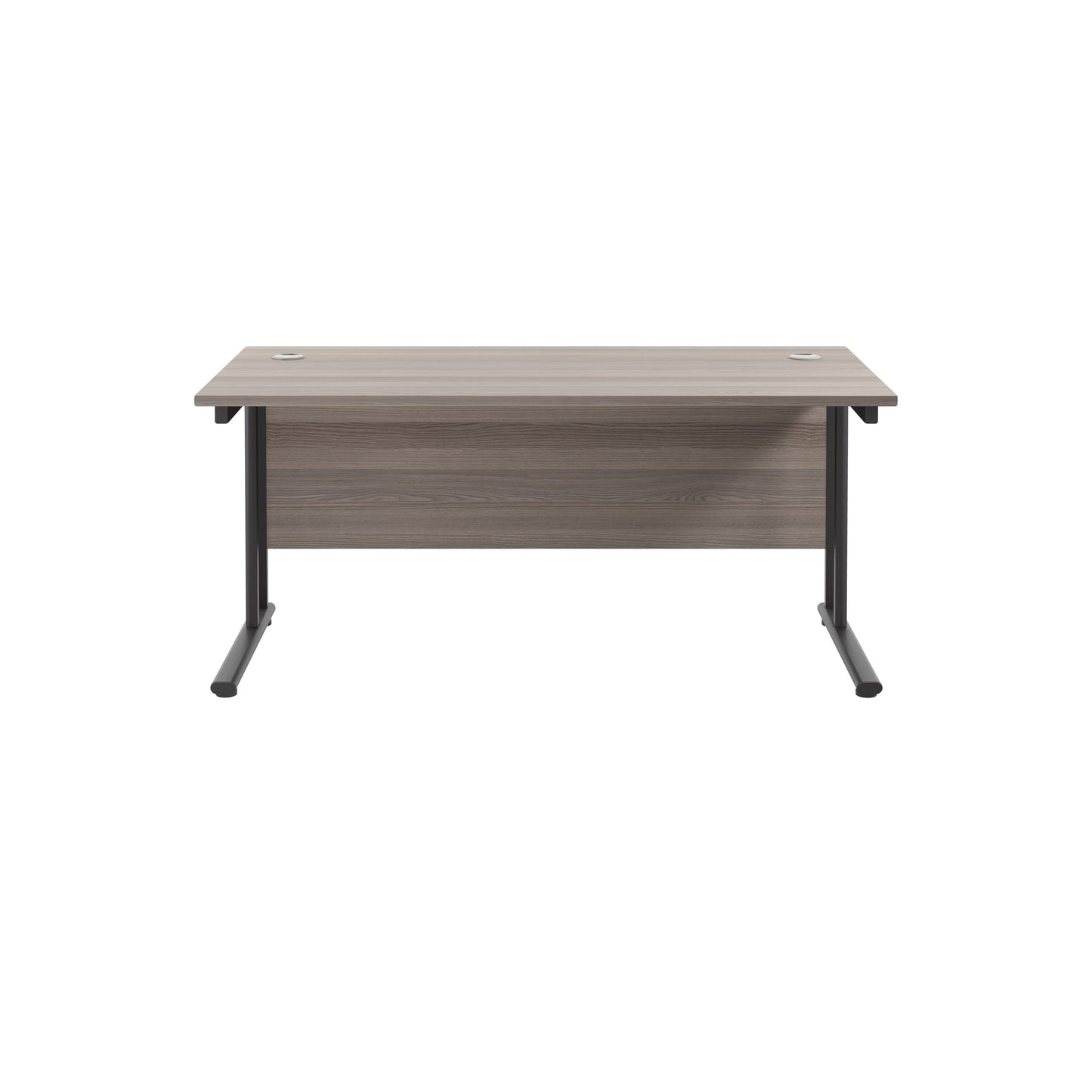 Twin Upright Rectangular Desk: 800mm Deep (FSC)