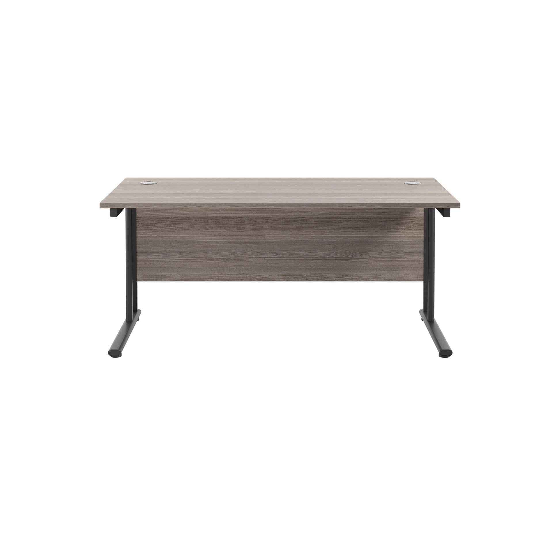 Twin Upright Rectangular Desk: 800mm Deep (FSC)