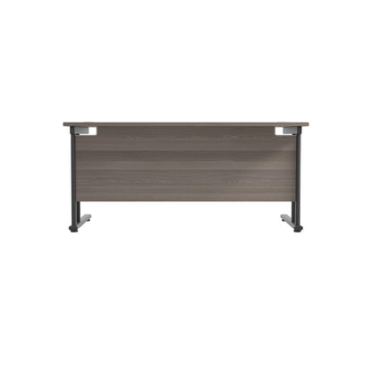Twin Upright Rectangular Desk: 800mm Deep (FSC)