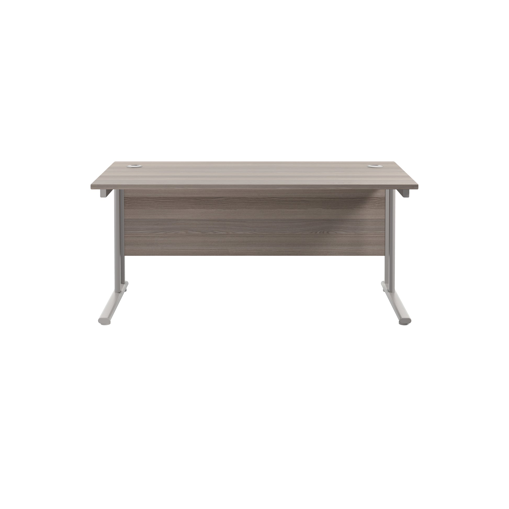 Twin Upright Rectangular Desk: 800mm Deep (FSC)