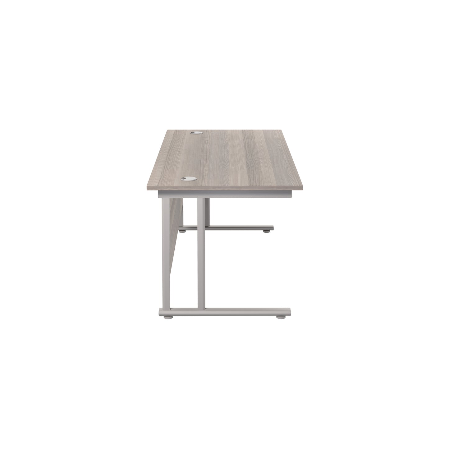 Twin Upright Rectangular Desk: 800mm Deep (FSC)