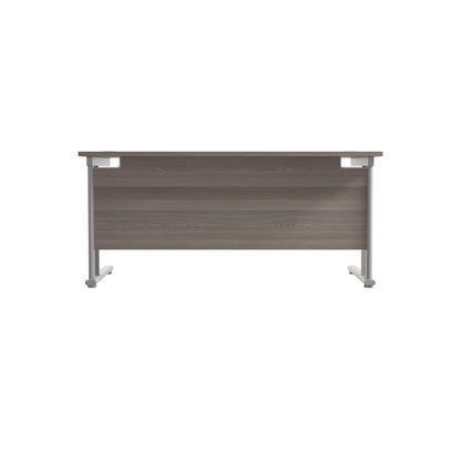 Twin Upright Rectangular Desk: 800mm Deep (FSC)