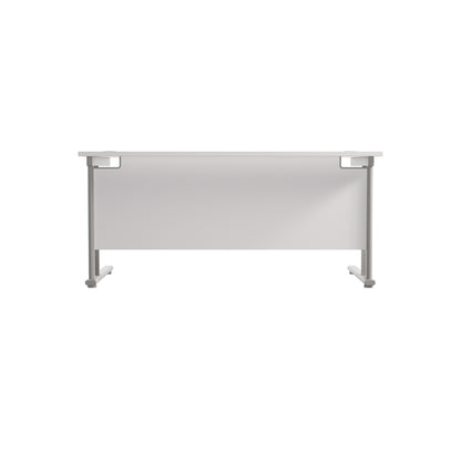 Twin Upright Rectangular Desk: 800mm Deep (FSC)