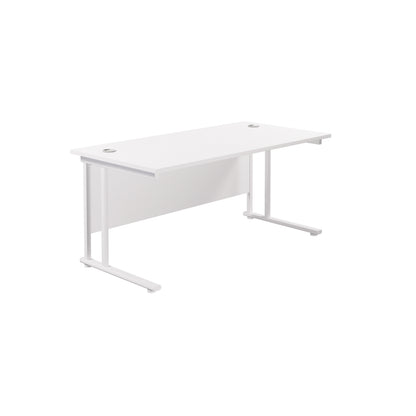 Aztec|Twin Upright|Rectangular|Desk|1800x800|White-White