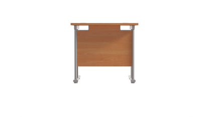 Twin Upright Rectangular Desk: 600mm Deep (FSC)
