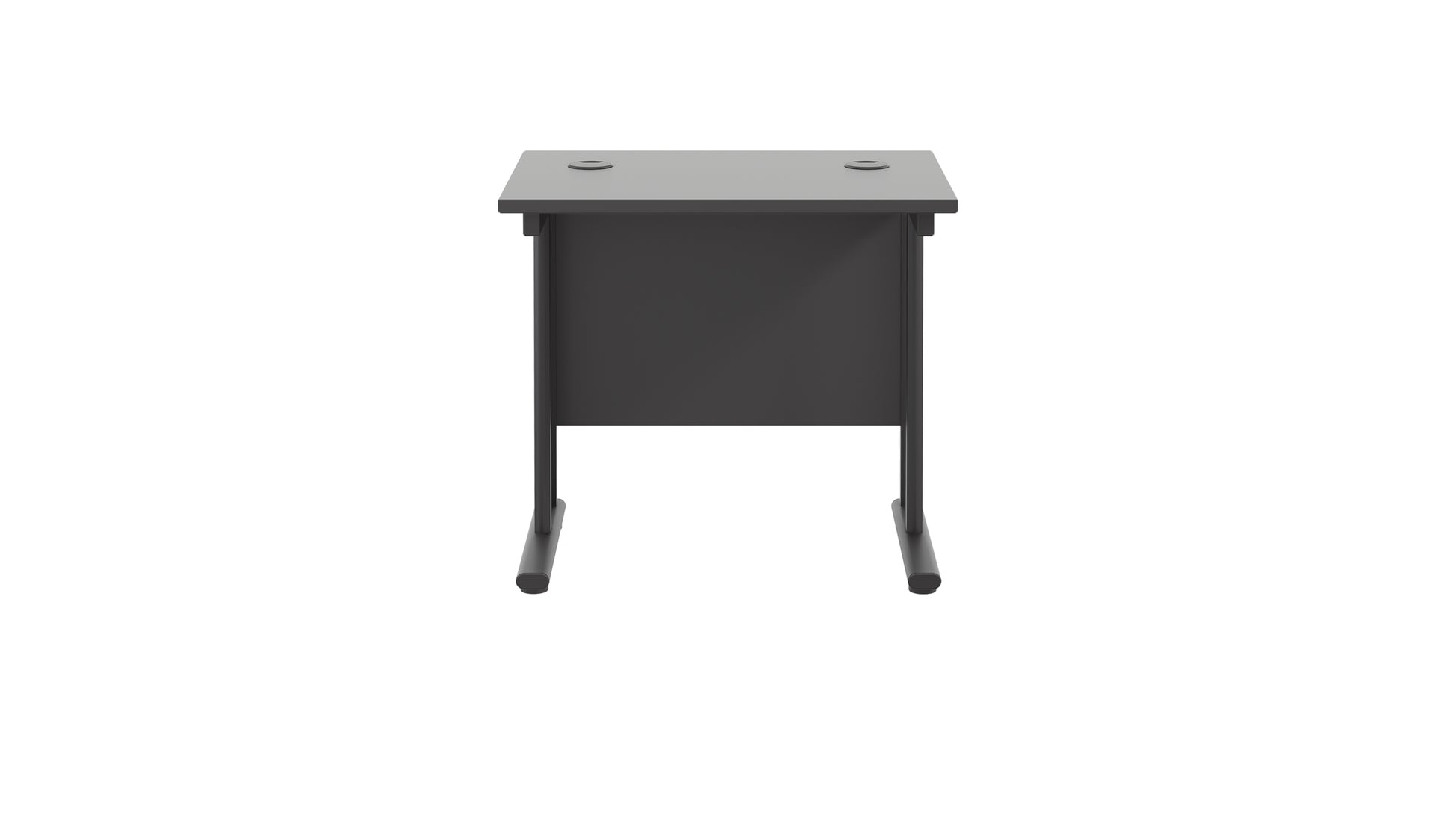 Twin Upright Rectangular Desk: 600mm Deep (FSC)