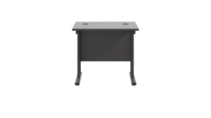Twin Upright Rectangular Desk: 600mm Deep (FSC)