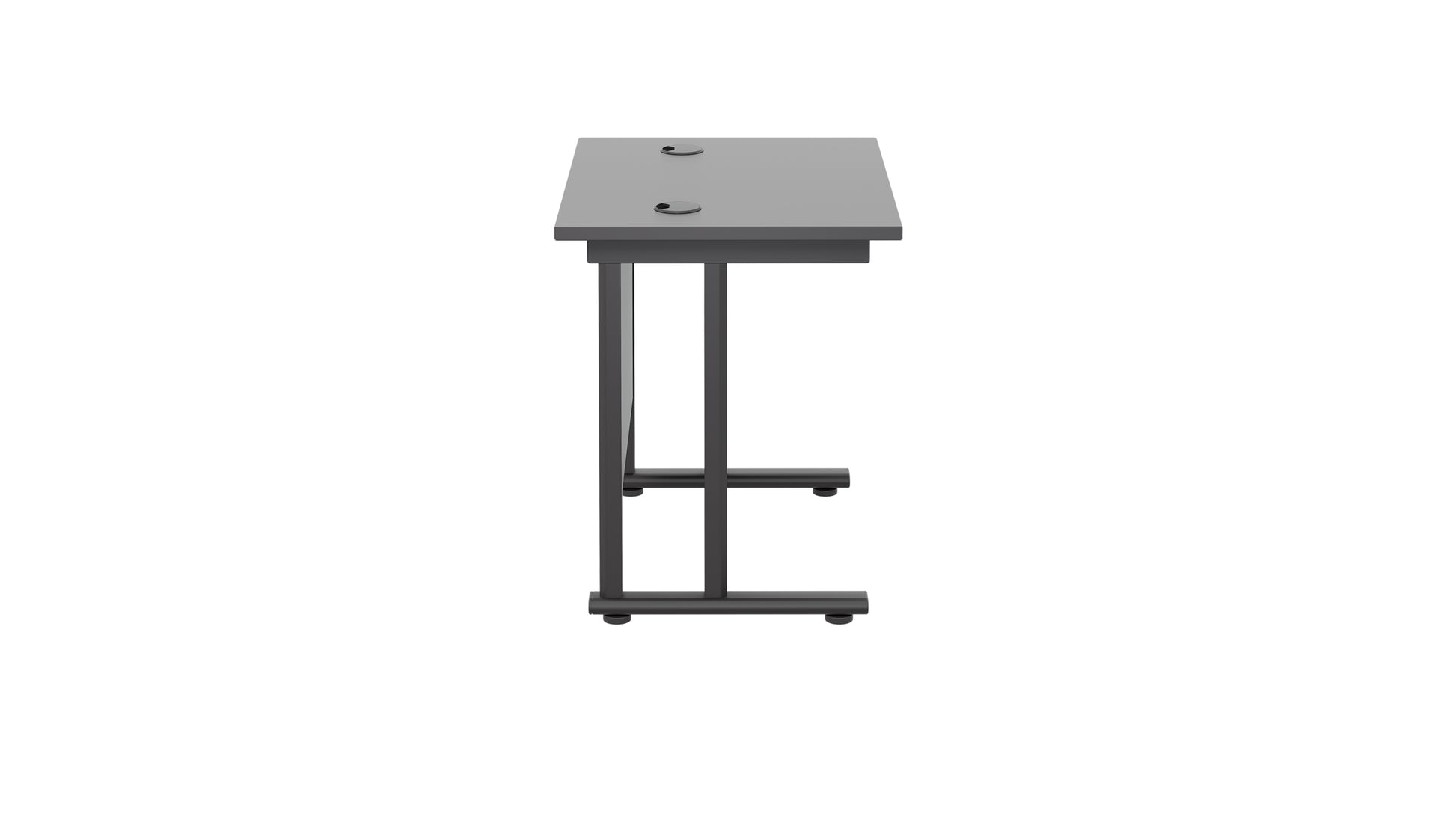 Twin Upright Rectangular Desk: 600mm Deep (FSC)