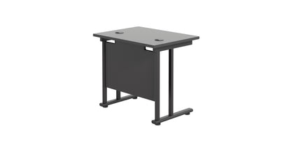Twin Upright Rectangular Desk: 600mm Deep (FSC)