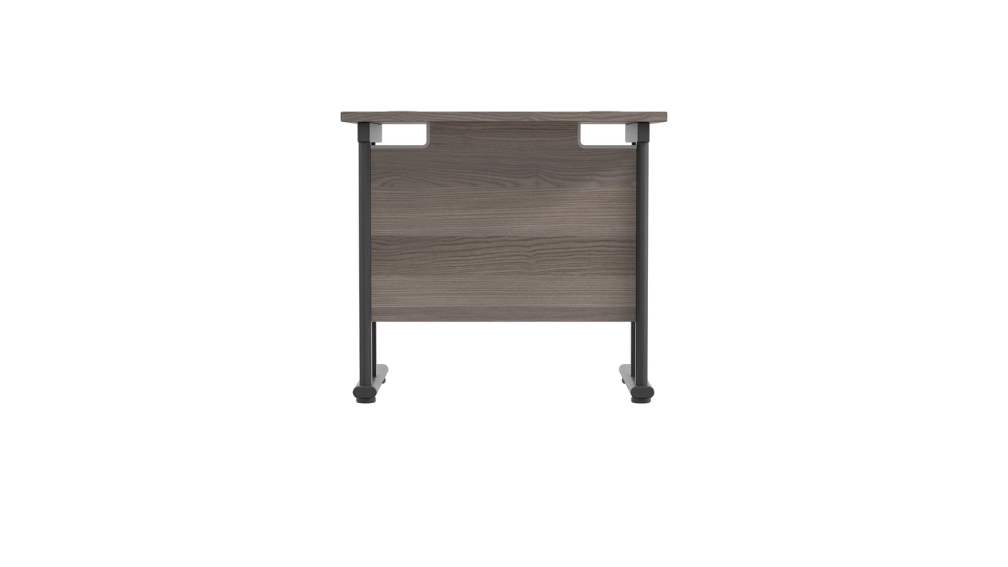 Twin Upright Rectangular Desk: 600mm Deep (FSC)