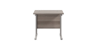 Twin Upright Rectangular Desk: 600mm Deep (FSC)