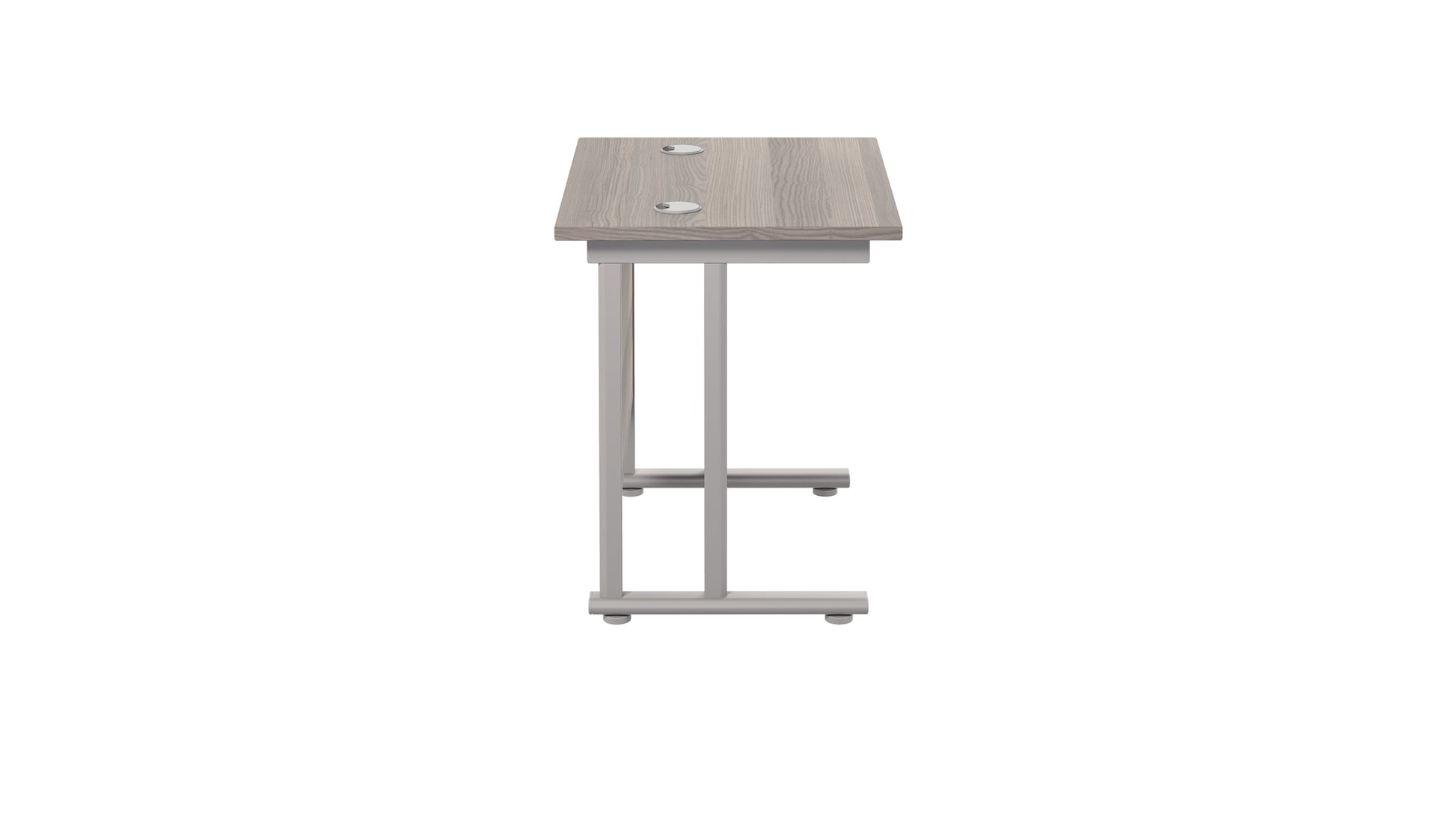Twin Upright Rectangular Desk: 600mm Deep (FSC)