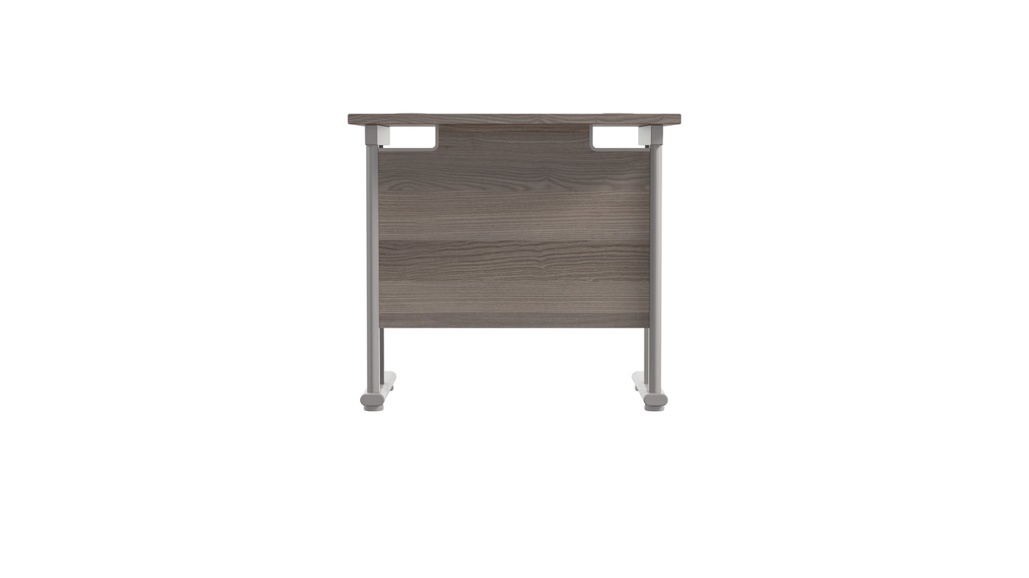 Twin Upright Rectangular Desk: 600mm Deep (FSC)